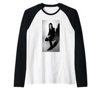Bobby Gillespie Primal Scream Singer Ritratto Andy Willsher Maglia con Maniche Raglan