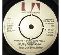 Bobby Goldsboro - I Wrote A Song ( Sing Along )