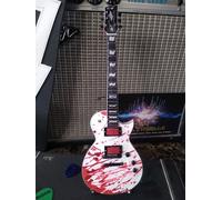 Bobby Keller- Splatter Esp Eclipse 1:4 Scala Riproduzione Chitarra ~ Axe Heaven