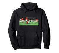 Bobby Moore Inghilterra V Germania Ovest 1966 Coppa del Mondo di Calcio Felpa con Cappuccio
