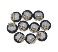 BOBEINI 10 Pz B103 16x2mm 10K Ohm Doppio Quadrante Conico Volume Wheel Duplex Potenziometro