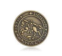 BOBIJOO Jewelry - Pino Sigillo dell'Ordine dei Cavalieri Templari Poveri