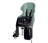 BOBIKE 8010800003 - Seggiolino Posteriore Bici Bambini Reclinabile Portapacchi EXCLUSIVE EVOLVE MAXI poggiatesta regolabile e cintura a 5 punti, fino a 22 kg, Menta Piperita