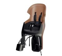 BOBIKE 8010900002 - Seggiolino Posteriore Bicicletta Bambini Reclinabile Al Telaio EXCLUSIVE EVOLVE MAXI poggiatesta regolabile e cintura a 5 punti, fino a 22 kg, Marrone Cannella