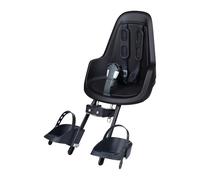 BOBIKE 8012000019 - Seggiolino anteriore ONE MINI per bicicletta con ruote da 26” a 29” adatto per bambini con un peso massimo di 15kg con attacco sul tubo di sterzo in colore Nero Urbano