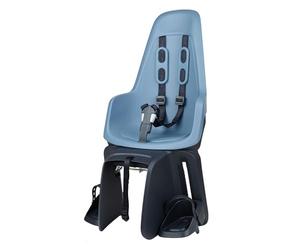 BOBIKE 8012100024 - Seggiolino posteriore ONE MAXI con sistema E-BD per bicicletta con ruote da 26” a 29'' con attacco sul portapacchi in colore Blu Cittadella