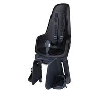BOBIKE 8012100025 - Seggiolino posteriore ECO ONE MAXI con sistema E-BD per bicicletta con ruote da 26” a 29” adatto per bambini con un peso massimo di 22kg con attacco sul portapacchi in colore ECO