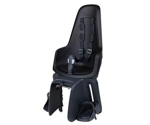 BOBIKE 8012100025 - Seggiolino posteriore ECO ONE MAXI con sistema E-BD per bicicletta con ruote da 26” a 29” adatto per bambini con un peso massimo di 22kg con attacco sul portapacchi in colore ECO
