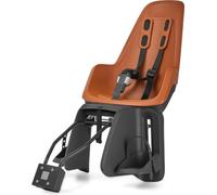 BOBIKE 8012200004 - Seggiolino posteriore ONE MAXI con sistema IP&E-BD per biciclette con ruote da 26” a 29” con ancoraggio al telaio o portapacchi color cioccolatoa colori Marrone Cioccolato
