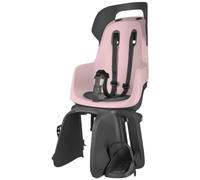 Bobike 8012300004 GO Maxi CFS XR Seggiolino Posteriore Per Bici Con Portapacchi, Per Bambini Da 9 Mesi A 6 Anni, Max 22 kg, Poggiapiedi Regolabili, Installazione Senza Attrezzi, Rosa Zucchero Filato