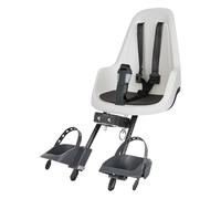 BOBIKE 8012500002 - GO MINI Seggiolino Anteriore Da Bicicletta Al Telaio - Sicuro & compatto Per bambini da 9 mesi a 3 anni fino a 15 kg, Vaniglia Cup Cake