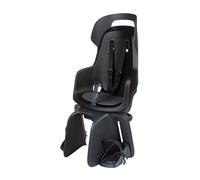 BOBIKE 8012600008 - Seggiolino posteriore GO MAXI con sistema reclinabile per biciclette con ruote da 26” a 29” con ancoraggio nel portapacchi a colori Urban Nero