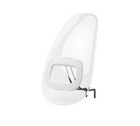BOBIKE 8015500002 - Parabrezza ONE+ compatibile con il tuo seggiolino anteriore per bici Bobike ONE MINI a colori Bianco Neve