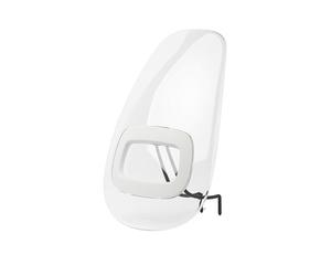 BOBIKE 8015500002 - Parabrezza ONE+ compatibile con il tuo seggiolino anteriore per bici Bobike ONE MINI a colori Bianco Neve