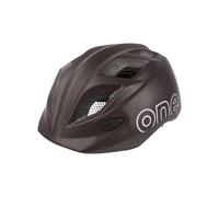 BOBIKE 8740900005 - Casco da bicicletta per bambini ONE PLUS regolabile Taglia S (52-56 cm) che si combina perfettamente con i seggiolini di sicurezza GO nel a colori Marrone Caffè