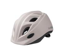 Bobike 8740900019 Casco per Bambini S 52-56 Cm, Casco per Bambini dai 5 Anni in Su, Casco Unisex per Bambini con 10 Ventilazioni, Leggero, Due Adesivi Riflettenti, Vaniglia Cupcake Opaco