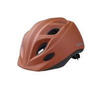 Bobike 8740900023 Casco per Bambini S 52-56 Cm, Casco per Bambini dai 5 Anni in Su, Casco Unisex per Bambini con 10 Ventilazioni, Leggero, Due Adesivi Riflettenti, Marrone Cioccolato Opaco