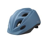 Bobike 8740900025 Casco per Bambini S 52-56 Cm, Casco per Bambini dai 5 Anni in Su, Casco Unisex per Bambini con 10 Ventilazioni, Leggero, Due Adesivi Riflettenti, Blu Cittadella Opaco