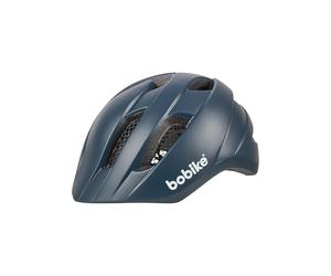 BOBIKE 8742100001 - Casco EXCLUSIVE da bicicletta per bambini Taglia S regolabile (52-56 cm) che si combina perfettamente con i seggiolini di sicurezza Go nel a colori Deluxe Denim