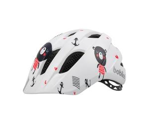 Bobike Casco Kids Plus 8742000007 - Casco Bici per Bambini e Neonati, Multisport con 11 Prese d’Aria, Dettagli Riflettenti, Rete Anti-Insetti, Regolabile, XS, 2-3 Anni, 46-52 cm, Orsetto