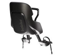 Seggiolino anteriore per bicicletta Bobike Exclusive Evolve Mini - Seggiolino frontale per bambini, montaggio sul tubo sterzo, design avvolgente, poggiapiedi regolabili, 9-36 mesi, fino a 15 kg