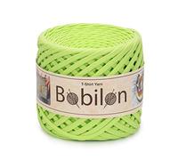Bobilon Filato di cotone neon medio per magliette, 100 m, 7-9 mm, 320 g