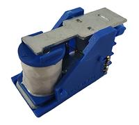 CISA 107120001, Gruppo Bobina per Serratura Elettrica serie 1116XX e 1117XX, Tensione 12V ca, Mano Destra, Supporto in Nylon Blu