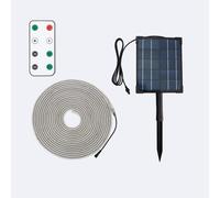 Bobina 10m Striscia LED per Esterni Solare 24V DC SMD2835 60 LED/m Larga 12 mm