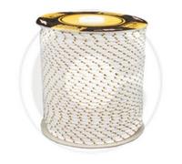 Bobina 13 kg fune corda cordino treccia in nylon da Ø 4 mm intrecciata nautica e