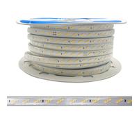 BOBINA 50M STRISCIA LED 220V IP65 180LED/M 11W/M TRIPLO LED SILAMP