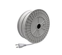 BOBINA 50M STRISCIA LED ADESIVA COB 220V 10W/M IP65 S44 TAGLIO OGNI 5 CM SILAMP