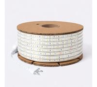 LEDKIA LIGHTING Bobina 50m Striscia LED Regolabile 220V SMD 120 LED/m 8.5W/m 850lm/m Larga 12mm IP65 Taglio 20cm 2700K Bianco Caldo