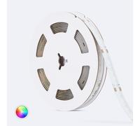 Bobina 5m Striscia LED 24V RGBW COB 420 LED/m 24W/m Larga 12mm IP20 CRI90