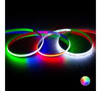 Bobina 5m Striscia LED Digitale SPI 24V RGBIC COB 360 LED/m Larga 10mm IP20