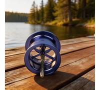 Bobina a lancio lungo Microobject progettata per DAIWA 24 TATULA SV TW e altri modelli di mulinelli da colata compatibili, con struttura in lega di alluminio (argento)