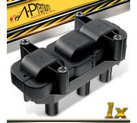 Bobina Accensione 4-Polig Zündmodul Oval Per Opel Omega B 12V V6 2.5L 3.0L