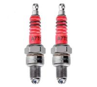 Bobina accensione A7TC D8TC Per Motocicletta ATV Scooter Accensione Per Motocicletta 1/2 Pezzi Per GY6 CG 50 70 110 125 150CC Candela A 3 Elettrodi Tripli Statore Bobina(2 pezzi,A7TC)