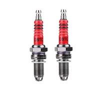 Bobina accensione A7TC D8TC Per Motocicletta ATV Scooter Accensione Per Motocicletta 1/2 Pezzi Per GY6 CG 50 70 110 125 150CC Candela A 3 Elettrodi Tripli Bobina Accensione Statore(2 pezzi,D8TC)