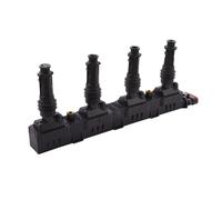 HELLA 5DA 358 000-201 Bobina d'accensione - 12V - 6a... poli - con cappuccio candela accensione - avvitato