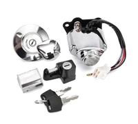 Bobina accensione Blocco Interruttore Accensione Serratura Per Moto Coperchio Carburante Serratura Sella Chiave Per Shadow 400 Per Steed 400 VT600 VT250