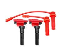 Bobina Accensione Bobina Accensione Per Mitsubishi Per Lancer Per Evolution EVO 4 5 6 7 8 9 JDM 2.0L 1832A010 MD363552 UF523 4G63 Cavo Accensione Bobina D'accensione(Coils and cable)