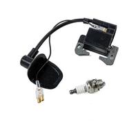 Bobina Accensione Bobina Di Accensione Per Motore Ad Alte Prestazioni Per Moto Candela Per Mini Quad A 2 Tempi Da 47 Cc E 49 Cc Per Accessori ATV E Moto Da Cross.(Black Set)