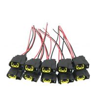 Bobina Accensione Cablaggio Compatibile Con Kia For Soul 2010-2011 Per Rio 2012 2013 2014 Bobina Di Accensione Connettore Cablaggio Presa Treccia Spina 27350-2B000(10 PCS)