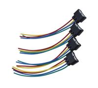 Bobina Accensione Cablaggio Compatibile Con Toyota Per Yaris 2006-2010 Per Prius 2001-2009 Per Echo 2000-2005 Bobina Di Accensione Connettore Spina Del Cablaggio 90980-11885(4 pcs)