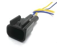 Bobina Accensione Connettor Compatibile Con Ford Per Focus FW-C-2F-B Cablaggio Bobina Di Accensione A 2 Pin Femmina Connettore Automatico Impermeabile(Male)