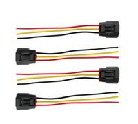 Bobina accensione Connettore Compatibile Con Mitsubishi Per Colt Mk V 2000-2003 Per Lancer Per Estate 2003-2008 Connettori Bobina Di Accensione Riparazione Spina Del Cablaggio MD361710(4 PCS)