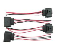 Bobina accensione Connettore Compatibile Con Per Eos 2007-2011 Per CC 2009 Per R32 2008 Auto Bobina Di Accensione Connettori Riparazione Cablaggio Spina Parti 1J0973724(4 PCS)
