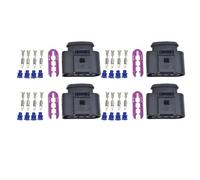 Bobina accensione Connettore Compatibile Con Per Eos 2007-2011 Per CC 2009 Per Rabbit 2006-2008 Auto Bobina Di Accensione Connettore Di Riparazione Kit Di Ricambio 4B0973724(4PCS)