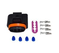 Bobina accensione Connettore Compatibile Con Q5 2009 Per Q7 2007 2008 2009 Per R8 2008 2009 Auto Bobina Di Accensione Connettore Cablaggio Spina Cablaggio Parti Del Cavo 1J0998724(1 Kit)