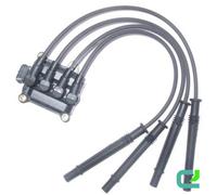 Bobina Accensione Doppia Incl. Spulen- & Pipetta Candela BBT per Renault Clio